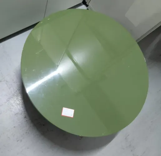 Mesa De Apoio Verde Decorativa Para Ambiente De Escritório