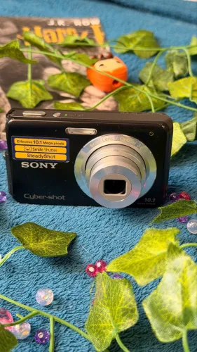Cybershot Sony Cyber-shot DSC-W180 10.1 MP - Câmera Digital Retrô (Sem Bateria)