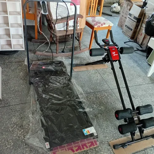 Esteira eletrica e aparelho abdominal - 900 os 2