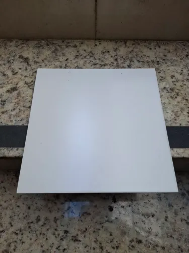 Porcelanato branco 29,5x29,5cm