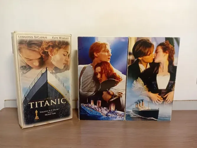 Box vhs Titanic