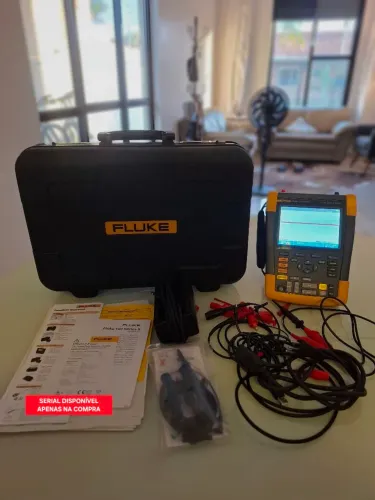 Fluke 190-202 Series II 200MHz - Calibrado, Bateria 100% e Documentação