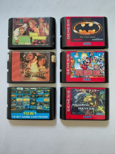 Cartuchos Mega Drive Paralelo 