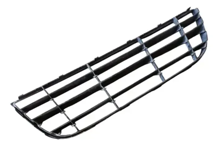 Grade Central Parachoque Dianteiro Vw Polo 2007 2013 Preto