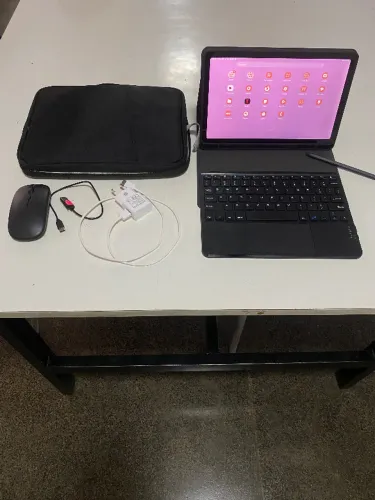 Tablet Samsung Lite 6 (KIT) pen + mouse+ teclado+capinha + bolsa com ziper SEMI NOVO