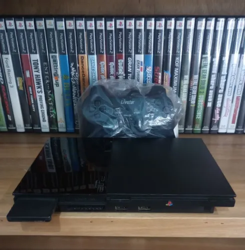Playstation 2 Slim Leitor 100%