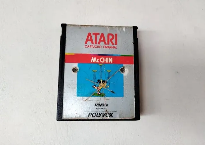 Mr. Chin Original Com Desgastes No Label - Atari 2600