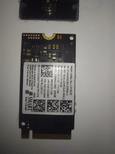 Ssd nvme m2 256gb - com adaptador 