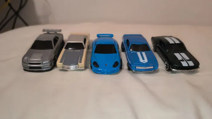5 pack velozes e furiosos hot Wheels Nissan R34 skyline 