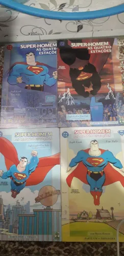 Gibis super homem as quatro estações parte 1, 2, 3 e 4