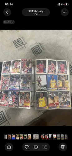 Cartas Upper Deck NBA 90?s
