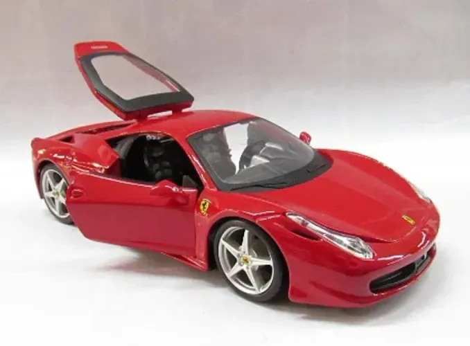 Ferrari 458 Maisto 1:24 coleção super carros inesquecíveis 