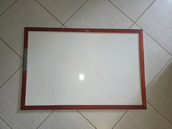 Quadro Branco 90x60 escrever didático, aula, lousa