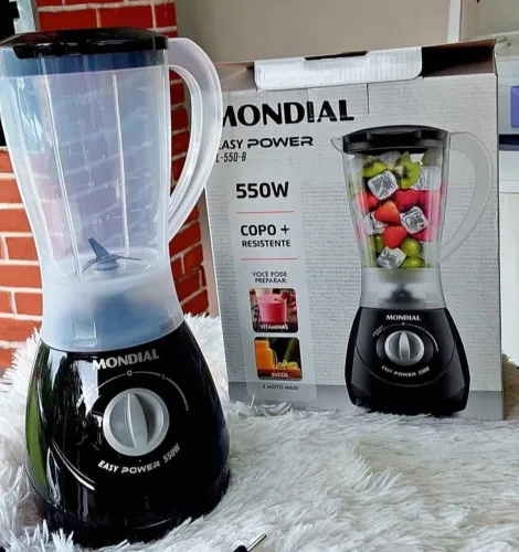 Liquidificador mondial na promoção 