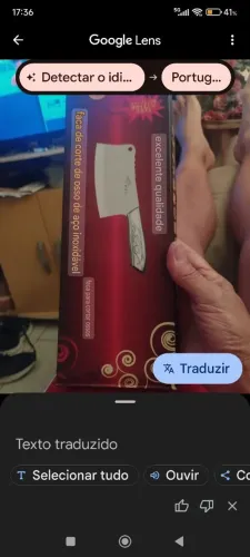 Faca de corte de osso em aço inoxidável especial para sushi Man nova zero importada 