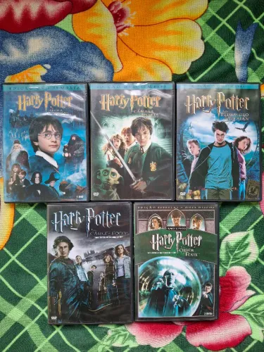 DVD Harry Potter (1 ao 5)