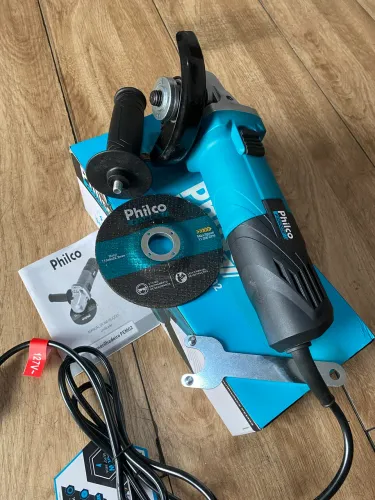 Lixadeira Esmeriladeira Philco, 950W de potência 127V.