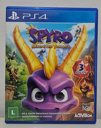 Spyro Trilogy (Áudio em Português) - Ps4