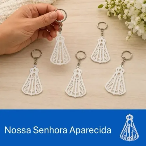 Chaveiro Nossa Senhora Aparecida - Vazado