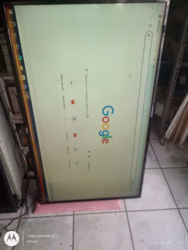 TV Philco 55 polegadas com DEFEITO NA TELA MOD. PH55A 17DSGWA