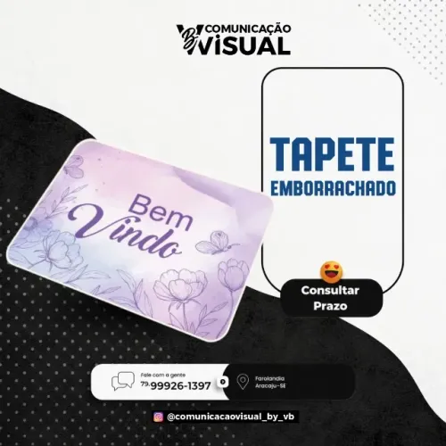 TAPETE PERSONALZADO