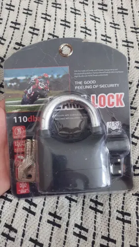 Cadeado de segurança para motos ou bicicleta