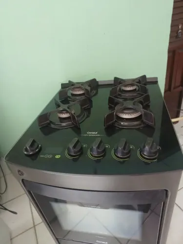 Fogão automático mesa de vidro 