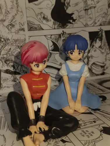 Figures Ranma ½ - Ranma Saotome (Feminina) e Akane Tendo