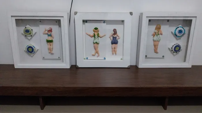3 Quadros decorativos por 100,00