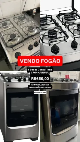 Fogão novo
