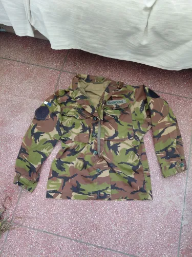 Uniforme Britânico SAS DPM Selva - Semi Novo