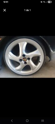 Vendo Roda porsche 17 <br>Pneus 185/35/17 zeros