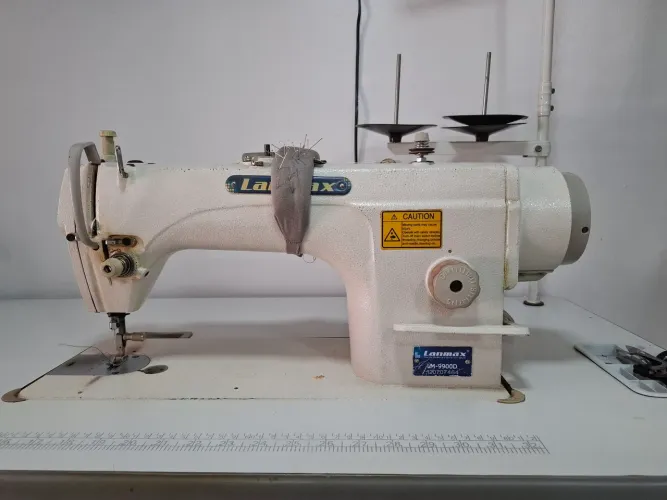 Máquina de costura industrial reta lanmax