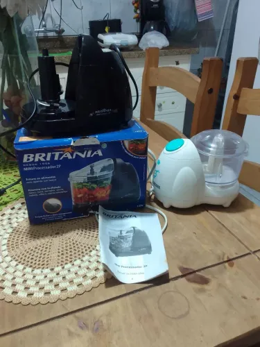 Mini processador britania 2 peças