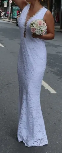Vestido de noiva civil 