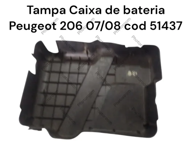 Tampa da caixa de bateria Peugeot 206