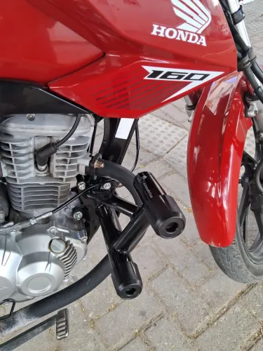 Protetor de motor da cg 160 2026 
