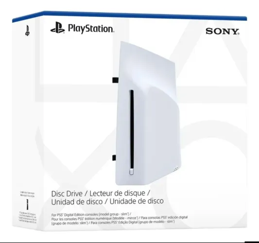 Leitor de Disco para o PS5 Slim Digital Sony<br><br>ui-button<br><br>ui-button<br>