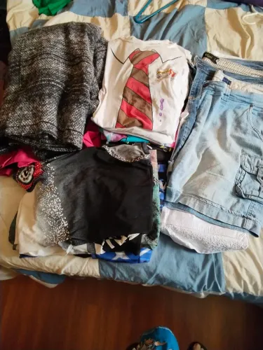 Lote Desapego Roupas Femininas Plus Size - Tam 48 ao 50 (GG a 3XL) - 24 Peças