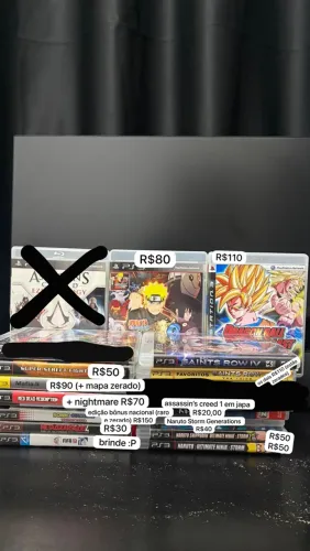 COLEÇÃO DE GAMES