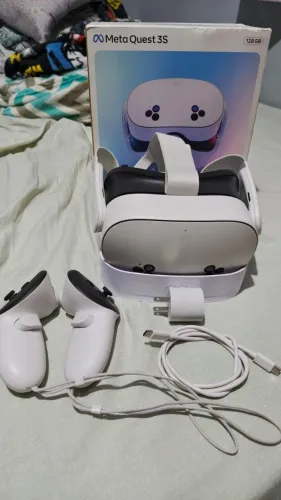 Meta Quest 3S Realidade Virtual RV VR Impecável