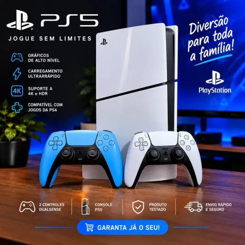 Vendo ou troco PS5 slim digital 1TB