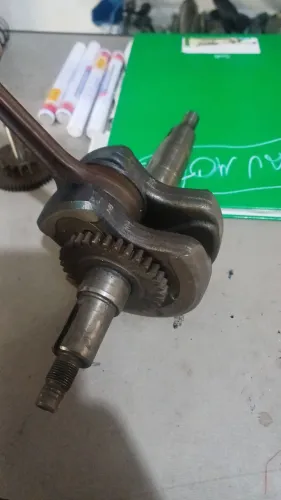 vira brequin com biela  de ybr 125 original 