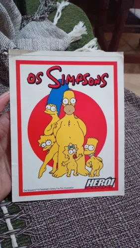 Adesivo de Os Simpsons