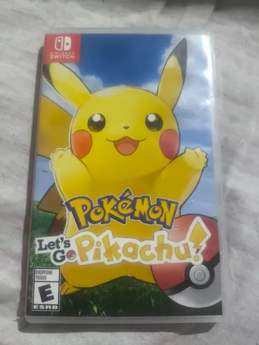 Pokémon Let'sGO Pikachu! Na caixa original