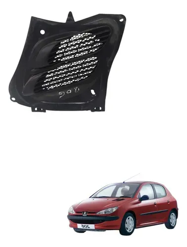 Entrada Ar Capô Peugeot 206 2002 Preto