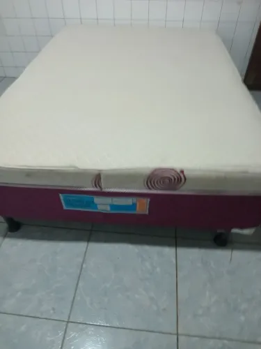 Cama box espuma casal