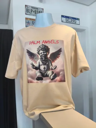 Camiseta oversize suedini