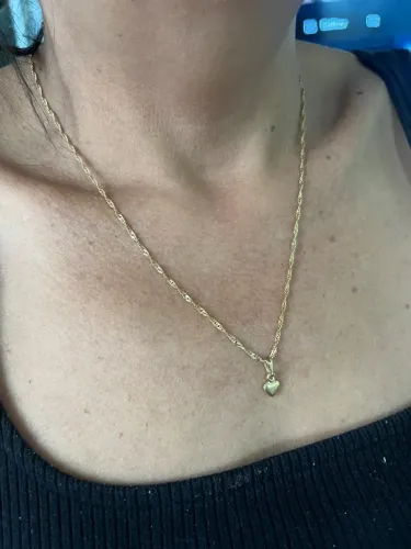 Corrente de ouro feminina Ouro 18K