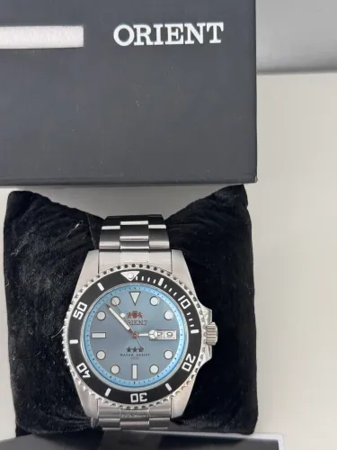 ORIENT JAPAN SKY BLUE - COMPLETO - IMPECÁVEL - R$ 950